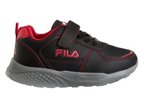 Fila – COMFORT SHINE 2 FOOTWEAR – BLACK RED TRUE