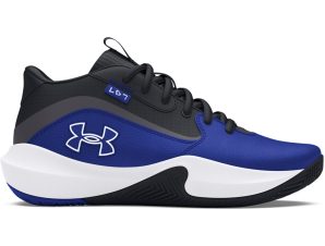 Under Armour – Παιδικά Παπούτσια Μπάσκετ UA Lockdown 7 – Team Royal/Black/White