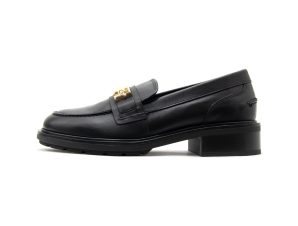 Μοκασσίνια Tommy Hilfiger LEATHER MONOGRAM LOAFERS WOMEN