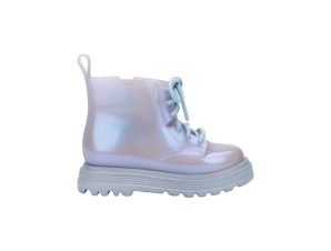 Μπότες Melissa MINI Coturno Baby Boots – Clear Blue