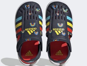 ADIDAS KIDS WATER CLOSED-TOE SUMMER SANDALS ΜΠΛΕ