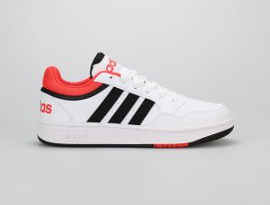 ADIDAS HOOPS 3.0 CF LOW KIDS ΑΣΠΡΟ