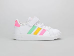 ADIDAS GRAND COURT 2.0 EL KIDS ΑΣΠΡΟ