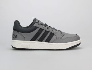 ADIDAS HOOPS 3.0 LOW KIDS ΓΚΡΙ