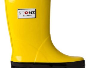 Stonz Γαλότσα Rain Bootz Κίτρινη Yellow 21